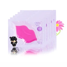 1 Pc Exfoliating Collagen Lip Mask Moisturizing Essence Lip Care Pads Anti Ageing Wrinkle Patch Pad Gel Lip Care TSLM2