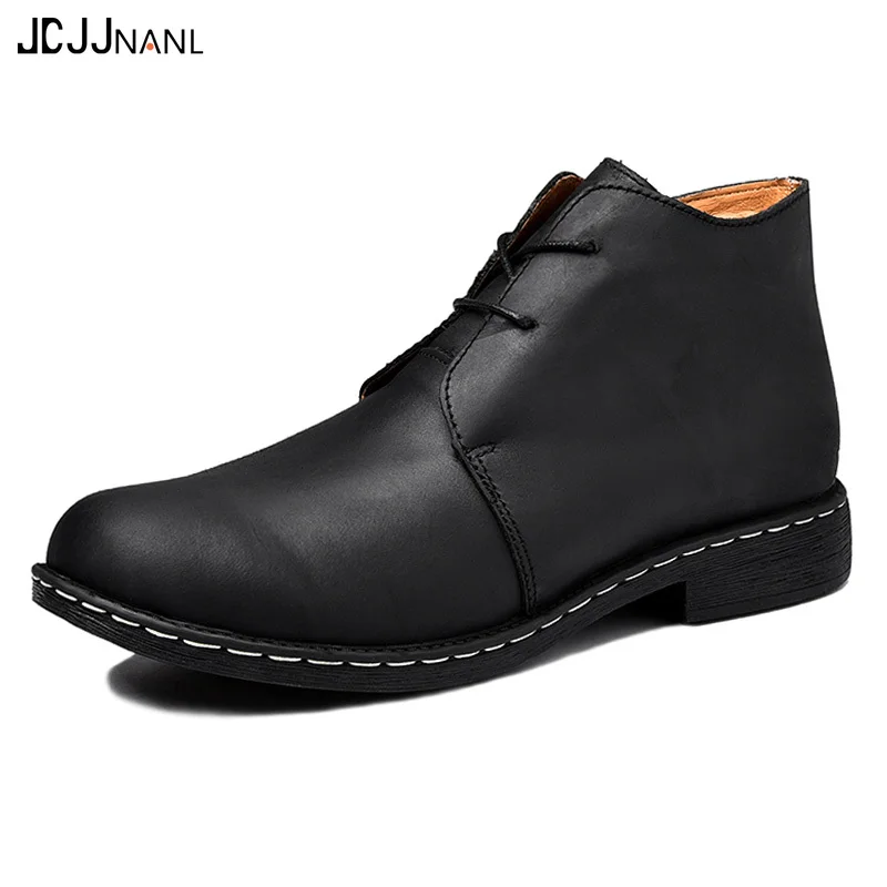 Мужские рабочие зимние кожаные ботинки Dr Martens; безопасная обувь; ковбойские ботинки; мужские рабочие ботинки Martin; Уличная обувь