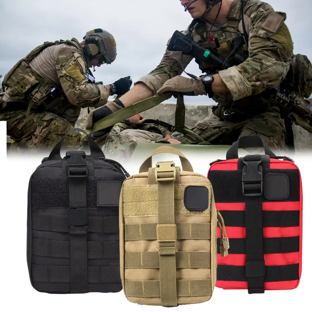 

Outdoor climbing rescue kit first aid kit emergency survival kit travel camping mountaineering medical waterproof nylon bag