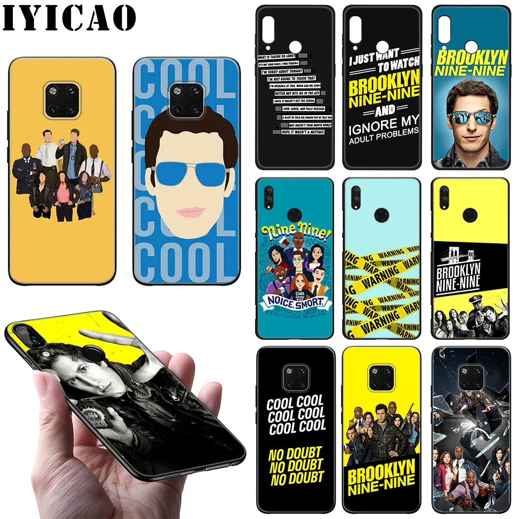 Мягкий чехол Brooklyn Nine для Huawei Y9 Prime Mate 10 20 30 Lite Pro Nova 5i 4 3i 3 2i 2 из ТПУ | Мобильные
