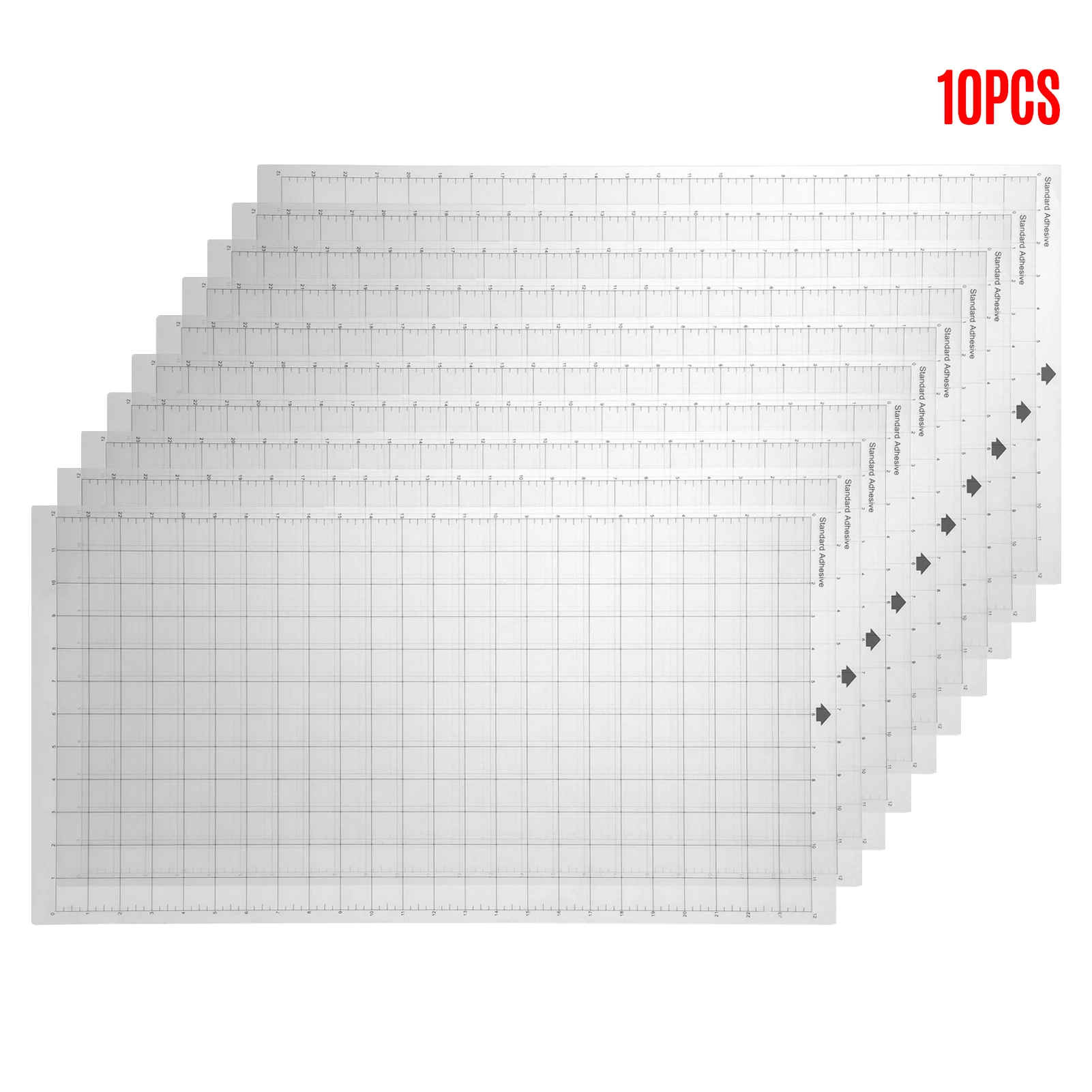 20PCS Blank Stencil Sheets 12x12in with 3pcs Replacement Cutting Mat  Non-Slip Gridded Standard Adhesive Cutting Mats - AliExpress