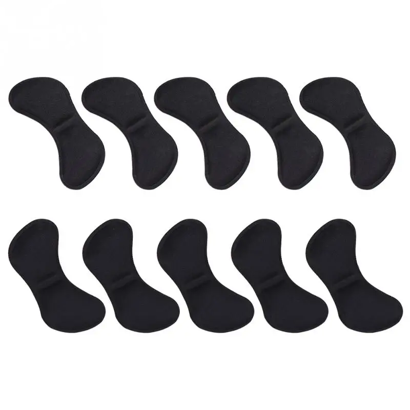 5 Pairs Heel Insoles Pain Relief Cushion Anti-wear Adhesive Feet Care Pads Heel Sticker Heel Liner Grips Crash Insole Patch