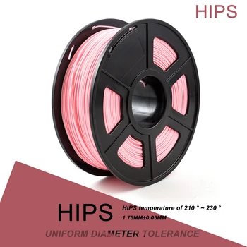 

3D Printer Filament Printing Materials Roll For 3D Printing Pen 3D Printer Smooth 1KG 3D Filament HIPS Supplies 1.75mm
