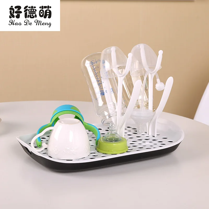 

Maternal And Child Supplies Baby Nipple Bottle Drying Rack Drying Rack Creative Holder Multi-functional Cup Bottle Drying Rack D