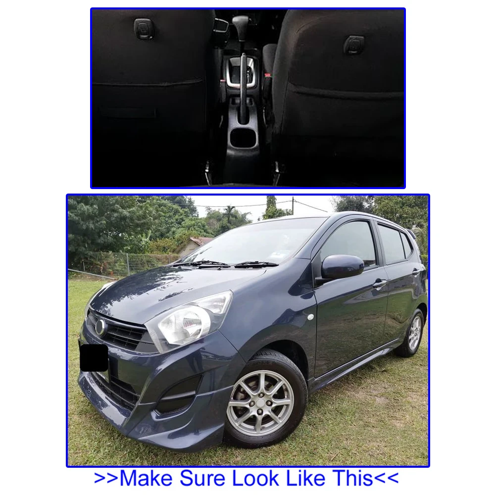 Ящик для хранения для Perodua Axia- пепельница для рук двойной ярусный подлокотник черный кожаный двойной автомобильный Стайлинг