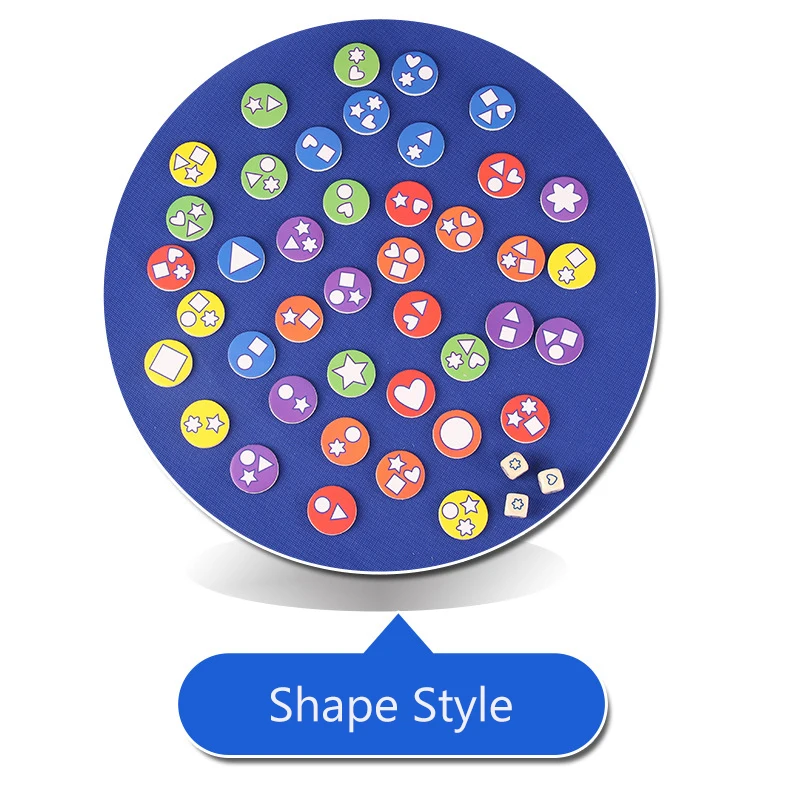 Shape Детские игрушки конфеты Форма соответствия раннее образование игрушка для детей родитель-ребенок детский сад Интерактивная настольная игра - Цвет: Shape