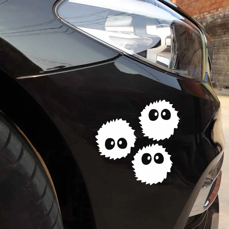 Soot Sprite Family Car Decals - Shut Up And Take My Yen