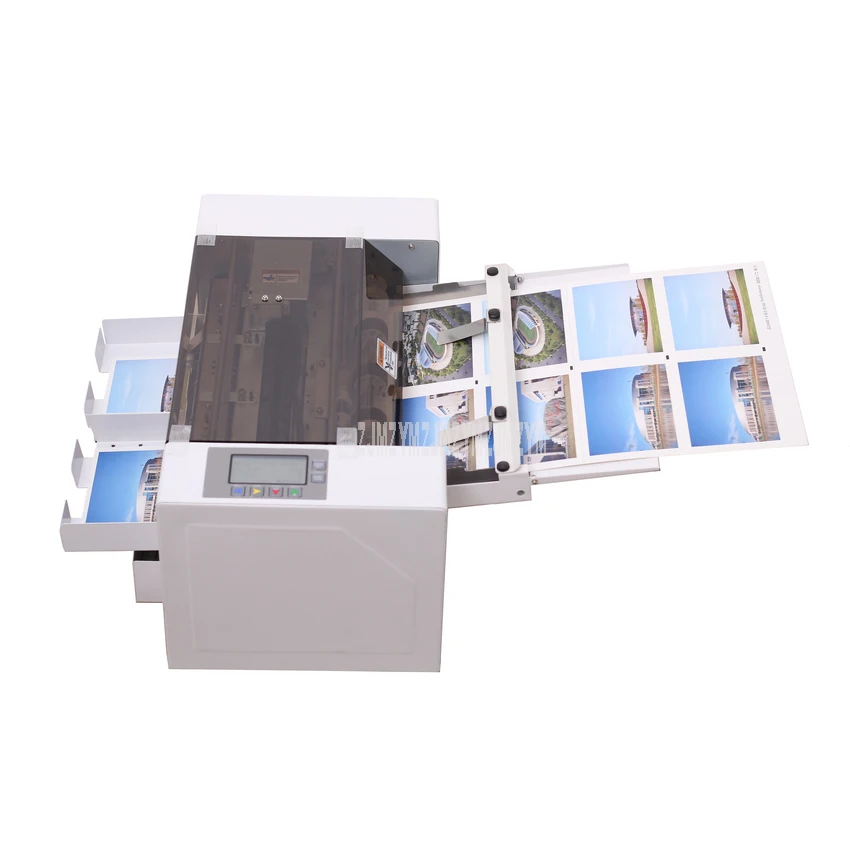 A3 Automatic Postcard Ticket Card Slitting Cutting Machine Name Business Card Slitter Gift Card Calendar Paper Cutter Machine