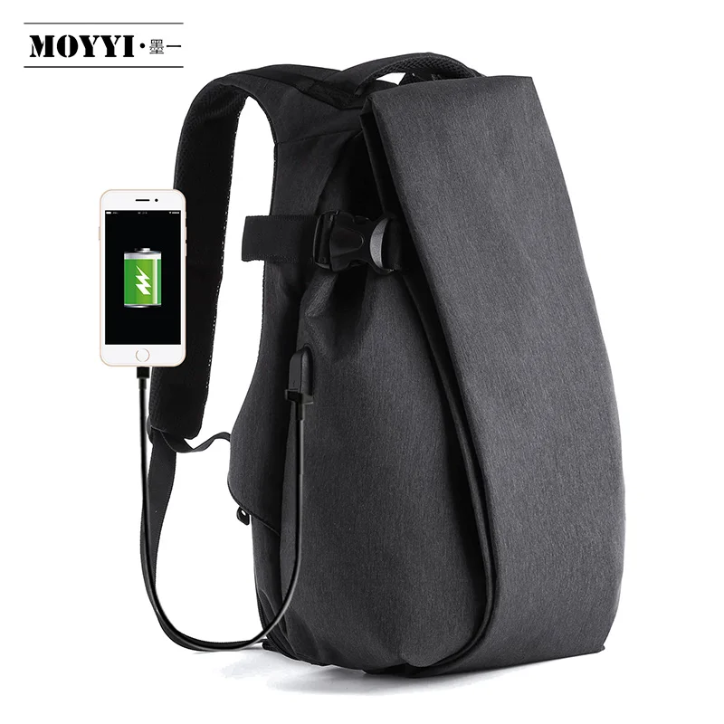 MOYYI, большой рюкзак, 35Л, USB зарядное устройство, для мужчин, Mochila, 14 дюймов, рюкзак для ноутбука, мужской, Повседневный, для путешествий, для улицы, рюкзак, сумка