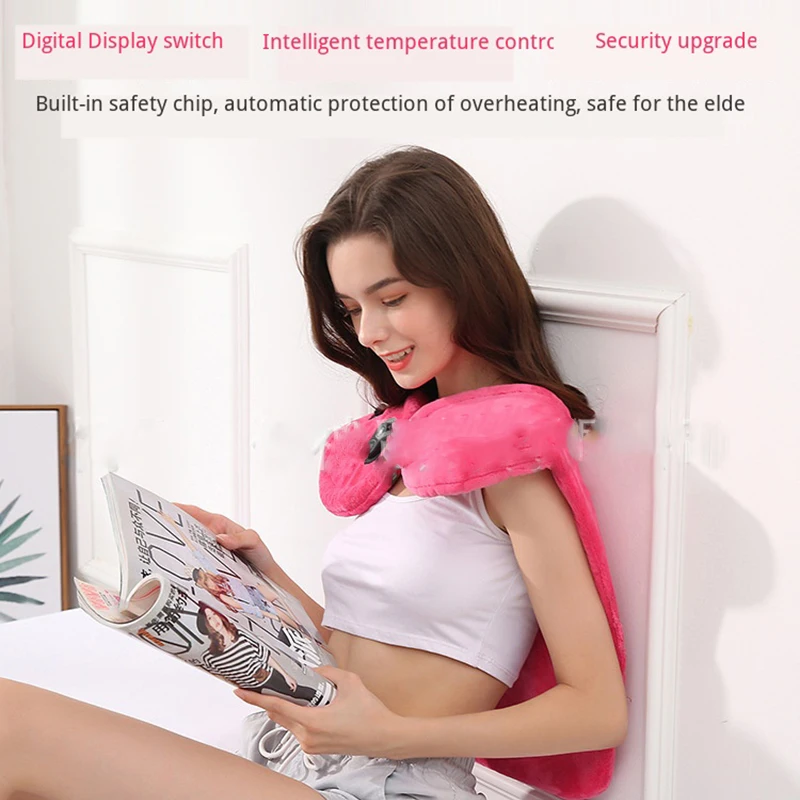Alívio da Dor Ferramenta de Carregamento Pescoço Elétrico Massageador Forma Shiatsu Massagem Ombro Multifuncional Aquecimento Xale Usb u 10 Massagem Xale