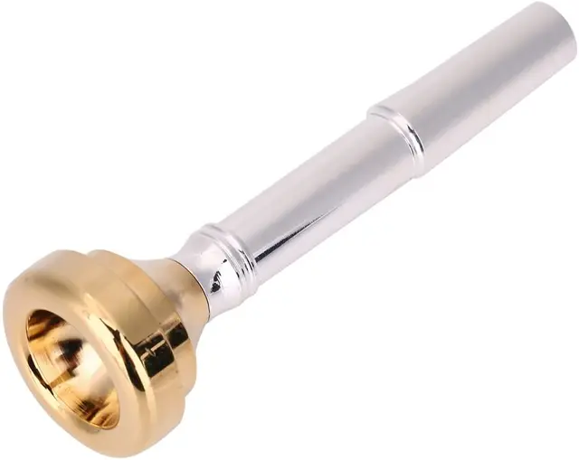 Bocchino Tromba 7C Placcato Argento - Per Principianti - Foto 3