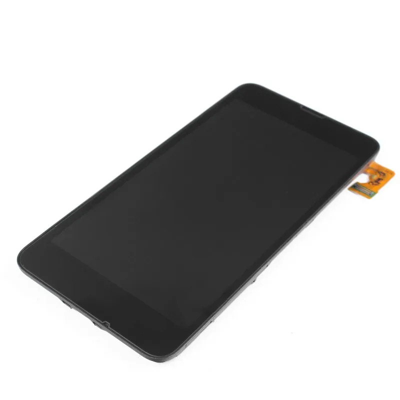 LCD Display For Nokia Lumia 630 N630 RM-977 RM-978 Touch Screen Digitizer Assembly Replacement Parts Black No/with Frame 4.5''