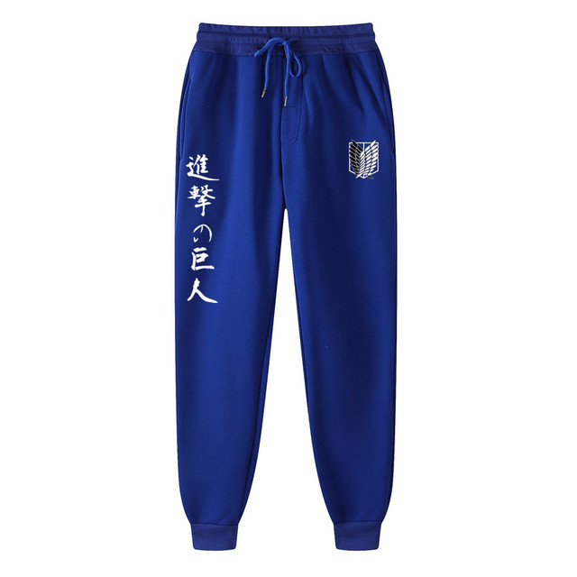 Attack on Titan Printed Ms Joggers Brand Woman Casual Trousers Sweatpants Fitness Workout Running Sporting Pants Clothing