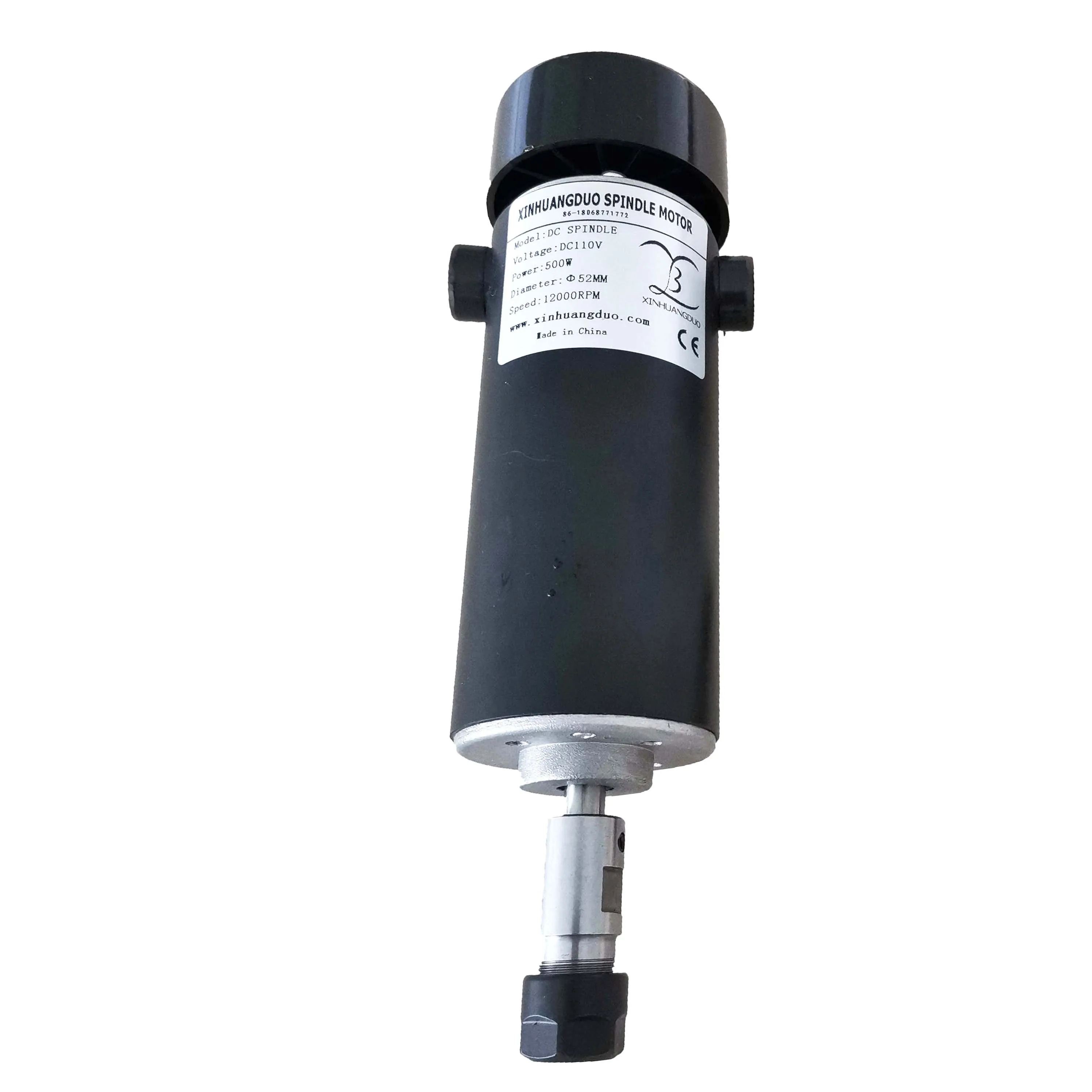 package 1 С воздушным охлаждением 0.5kw CNC spindleMotor Kit ER11 патрон 500 Вт мотор шпинделя+ регулятор скорости питания для гравировки - Цвет: package 1