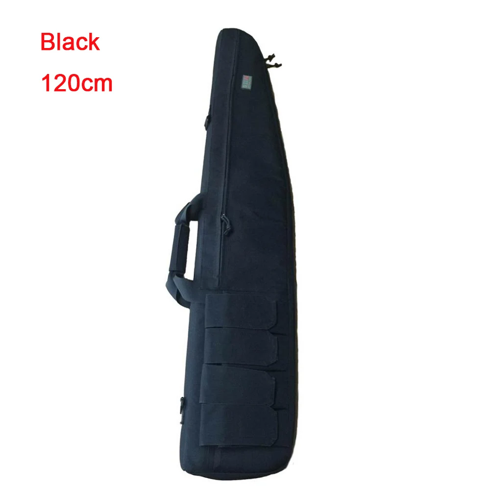 120cm black Тактическая Сумка для ружья 70, 95, 120 см, чехол для ружья, рюкзак, скошенная сумка для переноски, чехол для страйкбола, сумка на плечо, сумка для охоты - Цвет: 120cm black
