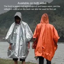 

Multifunctional PE Emergency Thickened Reflective Cycling Raincoat for Unisex