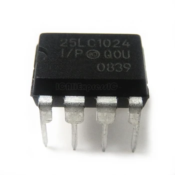 

10pcs/lot PIC25LC1024-I/P 25LC1024-I/P 25LC1024 I/P DIP-8 In Stock
