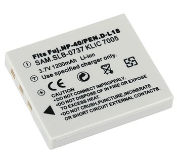 

D-Li8 Battery Pack for Pentax Optio A10, A20, A30, A40, E65, L20, Optio S, S4, S4i, S5i, S5n, S5z, S6, S7 Digital Camera