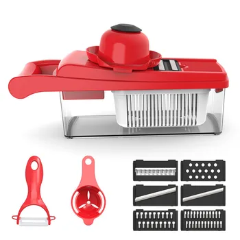 

Multifunctional Vegetable Cutter Kitchen Tools Accessories Slicer Slice and shred Manual Grater Fruit Potato Chips Practical