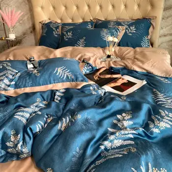 

60 tencel bedding set king duvet cover and pillow cases