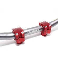 Универсальный Мотоцикл 28 мм Жир Бар Руль зажимы для HONDA CB500X CB150R Ducati Monster 821 Suzuki GXSR 750 Yamaha MT-03