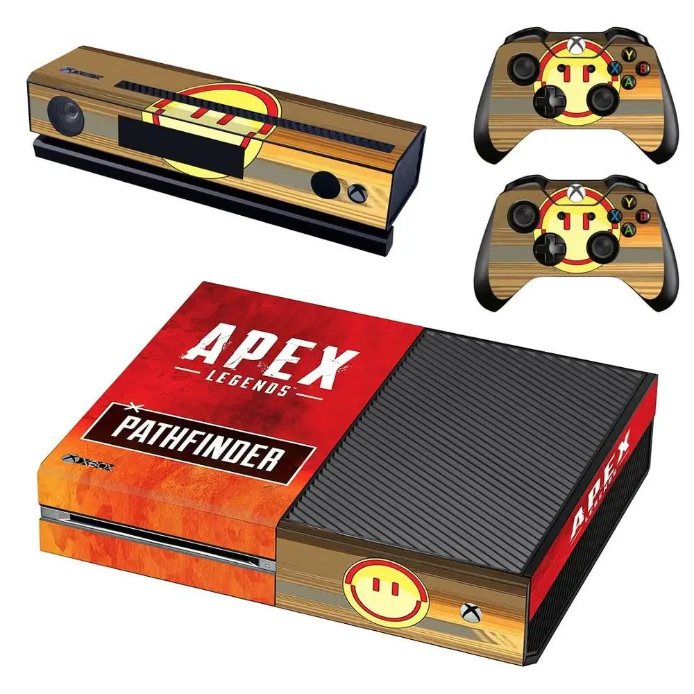 GSTM2558 APEX Legends, наклейка для игры, полное покрытие, для Xbox One, консоли и Kinect, 2 контроллера для Xbox One, наклейка для кожи - Цвет: GSTM2558