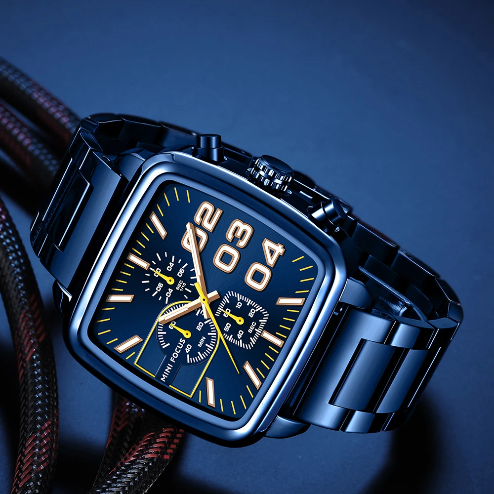 MINI FOCUS Quartz Watch for Men Waterproof_voghion.com