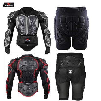

WOSAWE Full Body Protection Jacket Motorcycle Protective Armor Motocross Downhill Racing Chest Back Protector Hip Guard