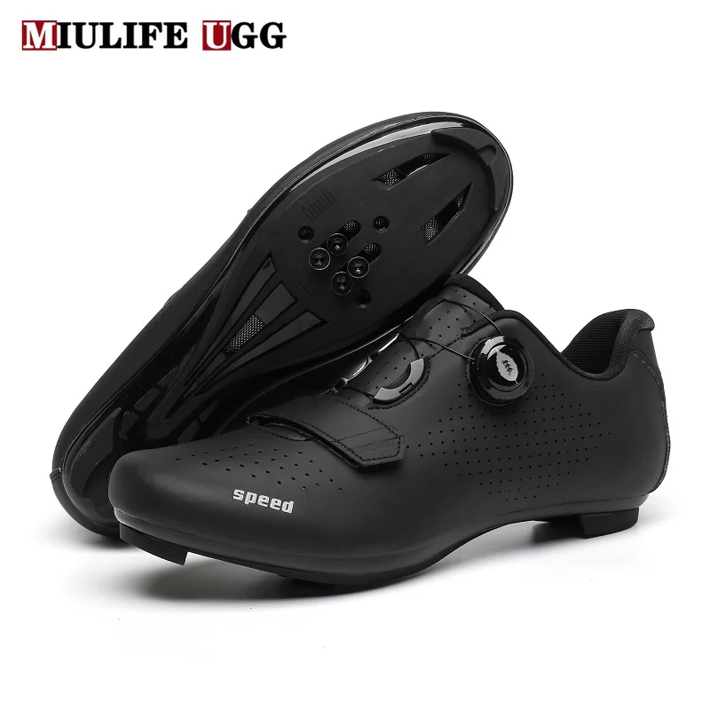 Speed-Sneakers Footwear Route Cleat Bicycle Flat-Shoes Road-Bike MTB Mountain-Spd Racing