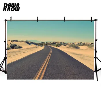 

DAWNKNOW Highway Photography Background Retro Style Photographic Backdrops Wedding Photo Studio Children Photocall lv1864