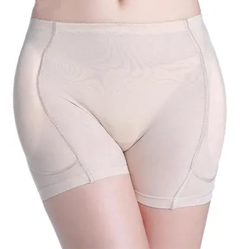 

Plus Size Breathable Postpartum Women Body Shaper Padded Boxer Underwear Buttock Abundant Control Panties Firm Hip Shapers