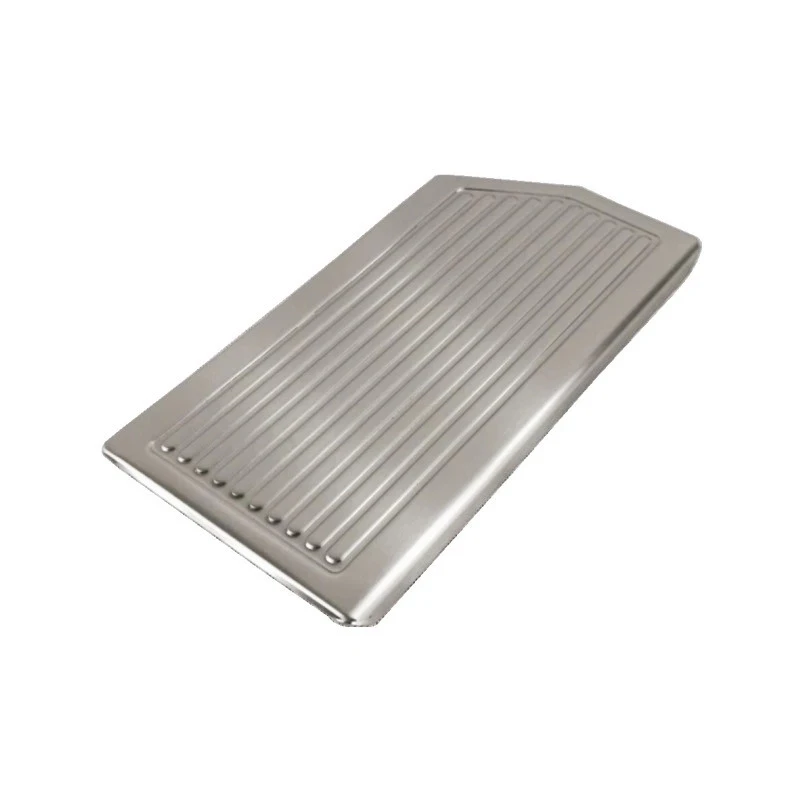 Автомобильная левая подставка из нержавеющей стали накладка на педаль