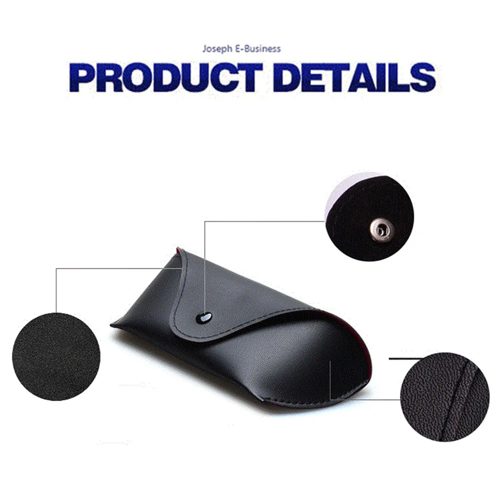 Роскошный pu кожаный чехол для очков Портативный Магнитный кожаный чехол коробка для очков очки солнцезащитные очки Аксессуары#137