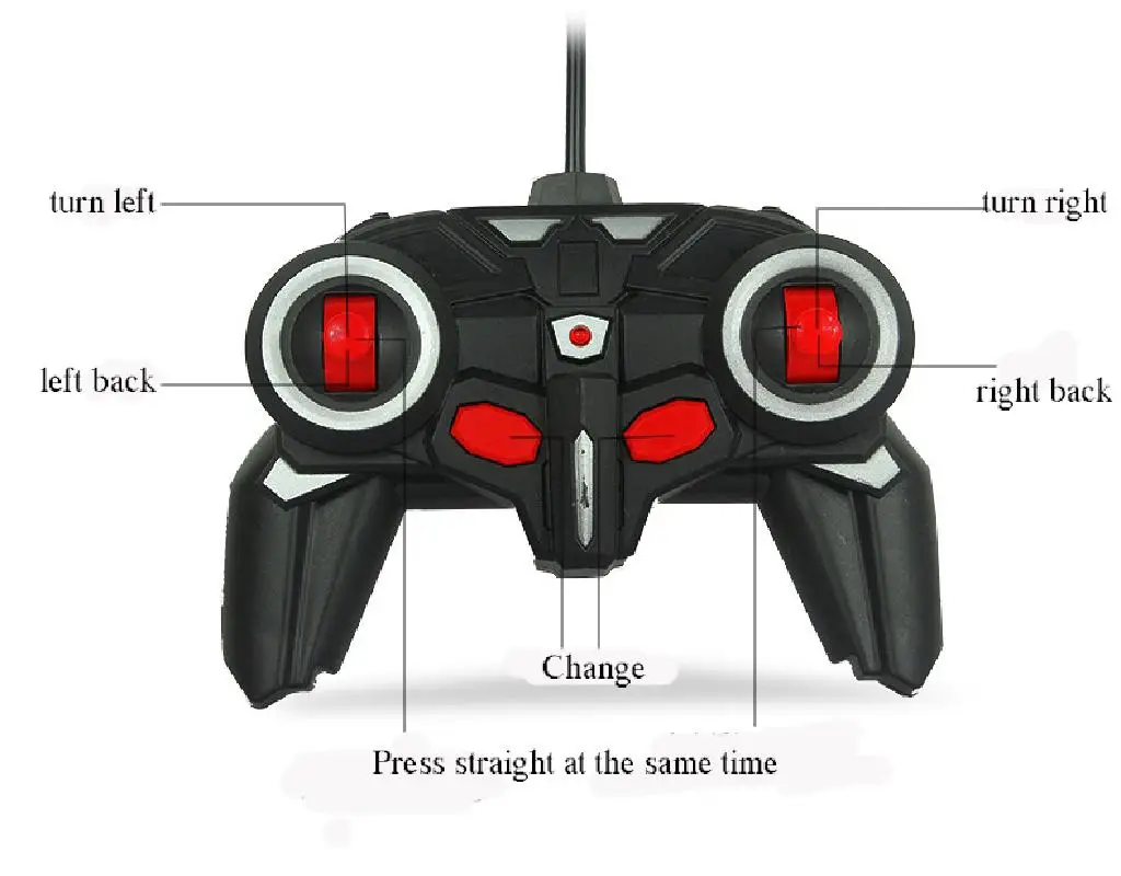1:18 Rc Deformed Car 2 In 1 Remote Control Robot Transformation Robot Model Remote Control Car Battle Toy Gift Boy Birthday Toy