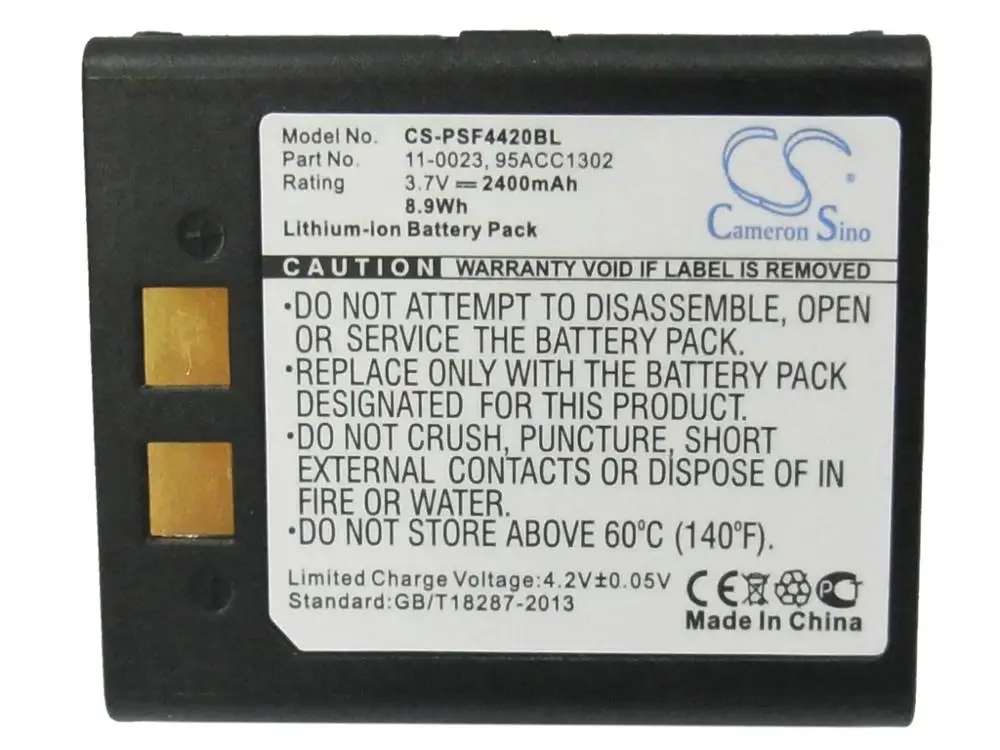 Аккумулятор Cameron Sino для Datalogic 4420 PSC Falcon 2150 5500 4400 4410 2400 мАч | Электроника