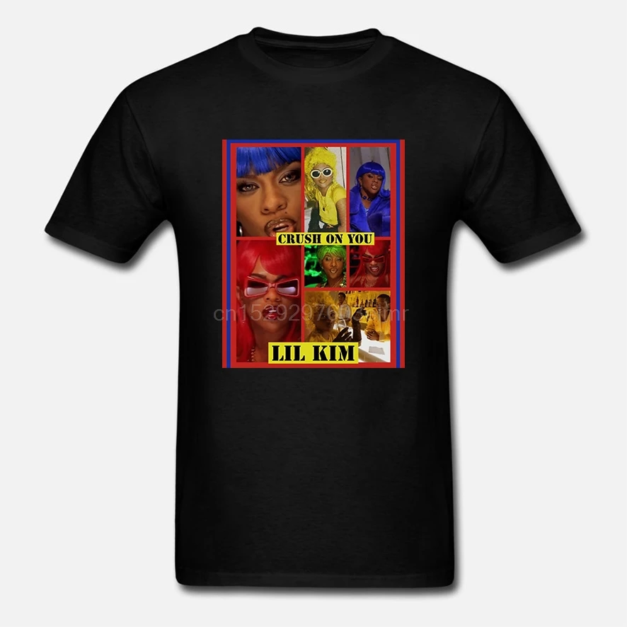 Inspired By Crush On You Lil Kim T Shirt Tour Merch Limited Edition Hip Hop Rap T Shirts Aliexpress