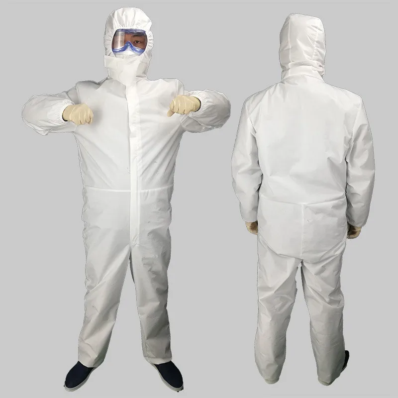 

Disposable Waterproof Oil-Resistant Protective Coverall Worker Painting Clothes Overall Suit New Arrival