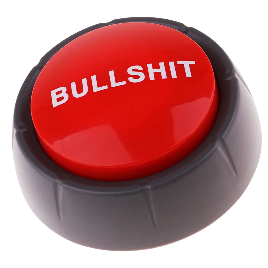Bullshit Dome Sound Buzzer Press Answer Button For Quiz Party Game Show