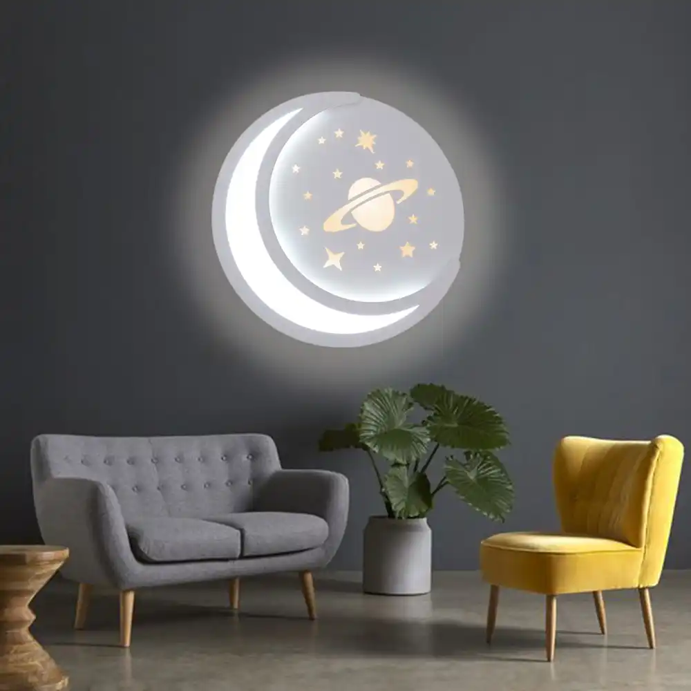 Romantische Mond Lampe 110v 220v Chinesische Bild Klassische Wand Licht Buch Runde Wand Montiert Licht Nacht Eingang Treppen Led Glanz Aliexpress