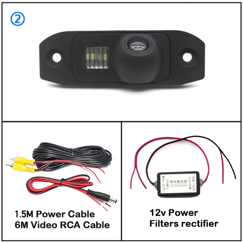 vehicle camera Car Rear View Back Up Reverse Parking Camera For Volvo C70 V70 XC70 2008~2020 CCD HD Night Vision Waterproof high quality camera vehicle camera Vehicle Cameras
