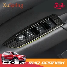 Для Mazda CX-5 CX5- KF автомобиля RHD переключатель окна панель регулировки ручки крышка отделка наклейки полоски украшение рамка стиль