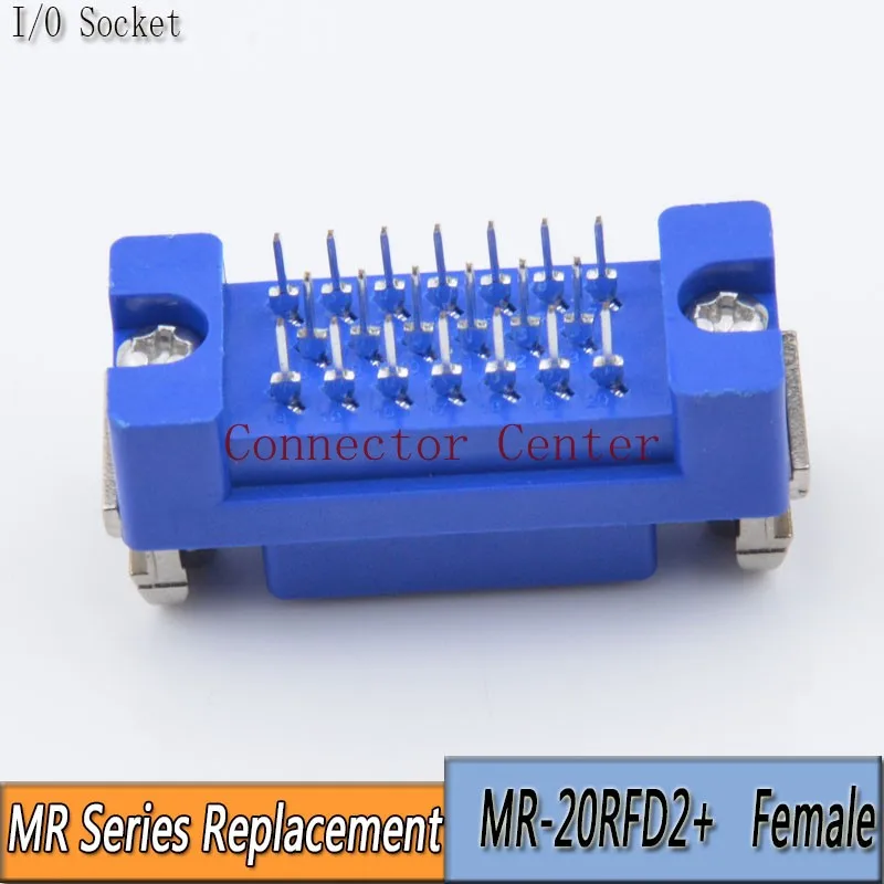 MR серии разъемов 20Pin PCB Мужской совместимый с MR-20RMD2 MR-20RFD2