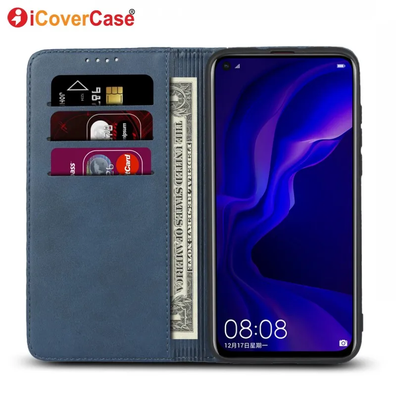 Для huawei nova 4 Чехол кожаный бизнес кошелек Магнитный флип чехол для телефона чехол для huawei nova 4 Coque hoesjes ETUI Carcasas