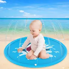 Утолщенный надувной игровой коврик для брызг воды и высококачественный безопасный и надежный захватывающий дизайн экологичный игровой коврик