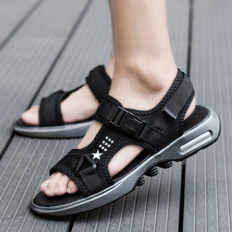 Cloth Beach Sport Shoes 2019 Summer Men Comfortable Trekking Sandals Outdoor Lightweight Casual Garden Shoes Sandalias Playa