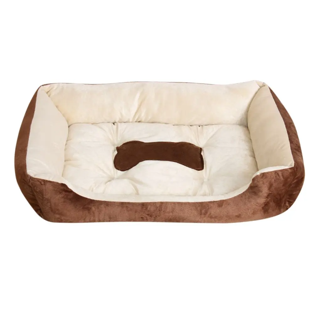 

2017 Autumn Winter Pets Dog Bed Warming Plush Dog House Cotton Pet Nest for Cat Puppy Pet Supplies High Elastic PP LESHP