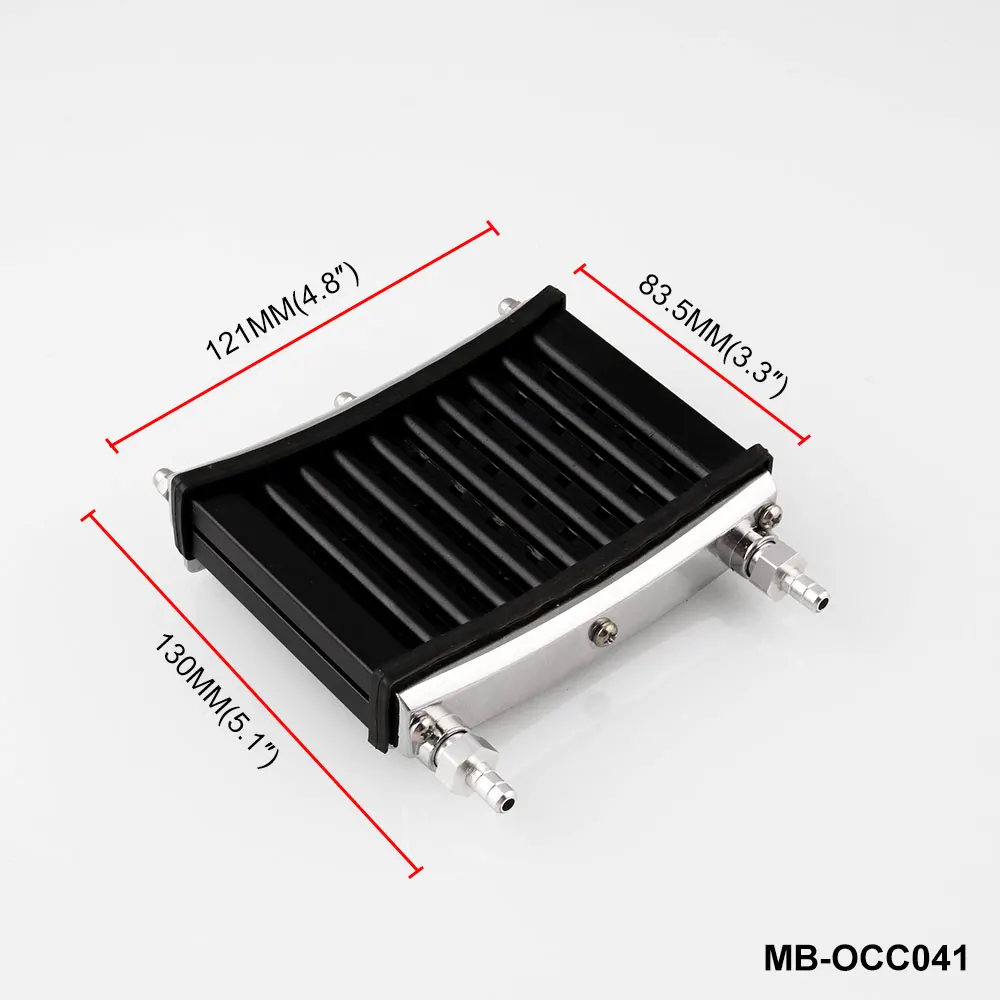 

Hot MB-OCC041 Universal Motorcycle CNC Aluminum Engine Oil Cooler Cooling Radiator Kit for 50cc-150cc ATV PIT PRO Trail Dirt