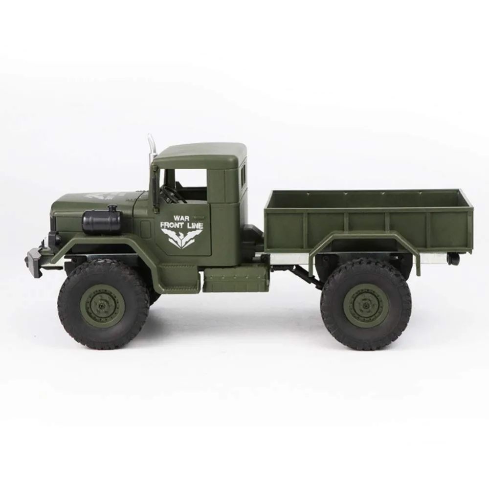 JJ-RC Q62 1/16 2,4G 4WD внедорожный военный грузовик гусеничный транспортер RC автомобиль RTR армейский зеленый