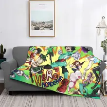 

My Hero Academia Boku No Anime Blanket Flannel Warm Unisex Throw Blankets for Bed Outdoor Bedspreads