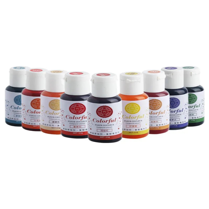 22g FC Edible Pigment Cream Food Coloring Ingredients Cake Fondant Baking Cake Edible Color Pigment Baking& Pastry Tools